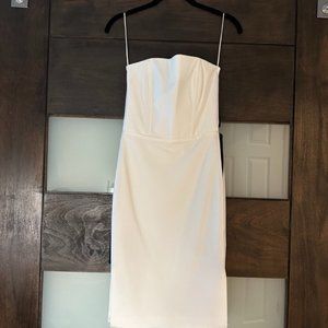 Brand New Mason Corset White Cut-out Dress